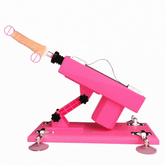Pistola de bombeo: máquina de masturbación telescópica con consoladores de pene simulados totalmente automática